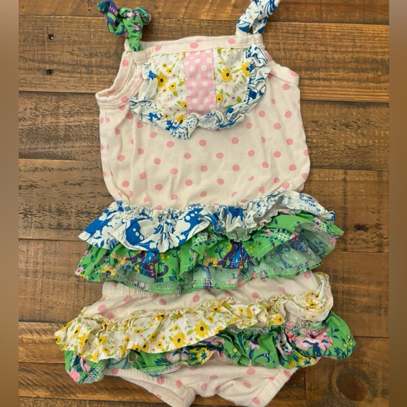 Daisy Bloom Haute Baby Two piece Outfit - Picture 2 of 2